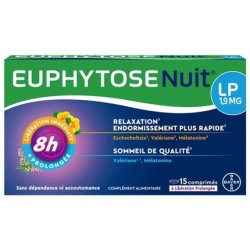 Bayer Sante Euphytose Night 1.9mg Dietary Supplement 15 Tablets
