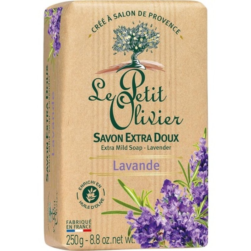 Le Petit Olivier Hygiene Beauty Soap Extra Gentle 250g Lavender