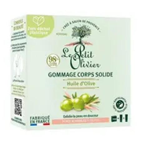 Le Petit Olivier Solid Body Scrub Olive Oil 100g
