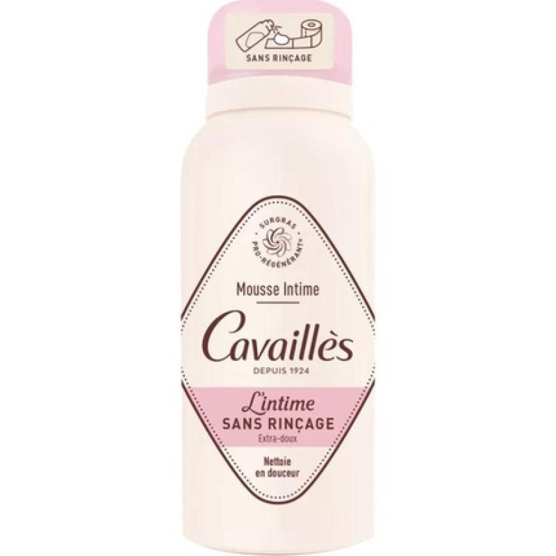 Roge Cavailles Extra Gentle Intimate Mousse 100ml - Gentle Cleansing For Intimate Areas