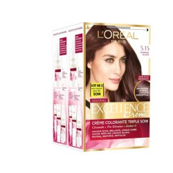 L'Oréal Paris Excellence Hair Color Chestnut Brown Triple Care 5.15 Marron Glacé