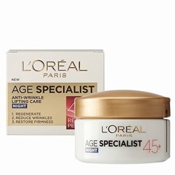 L'Oréal Paris Age Specialist 45 Night Anti-Wrinkle Cream 50ml