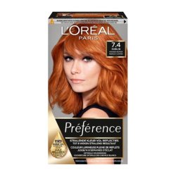 Loreal Paris Preference Feria 7.4 Copper Red Hair Color