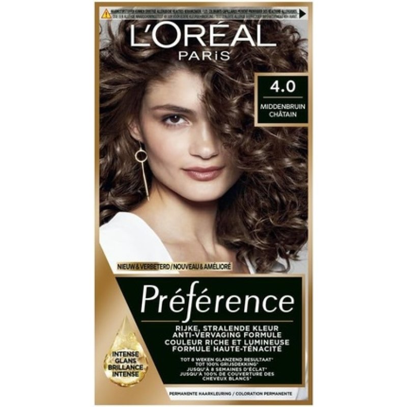 L'Oreal Preference 04 Tahiti Medium Brown