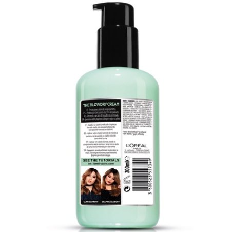L'Oreal Heat Protection & Style Extender The Blowdry Cream 200ml