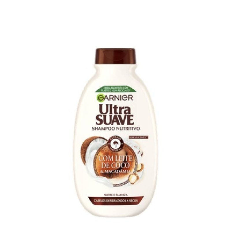 Garnier Ultra Soft Coconut Milk Shampoo 250ml