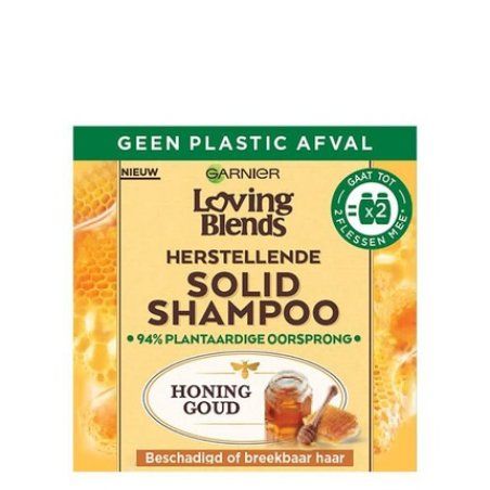 Garnier Loving Blends Shampoo Bar Solid Honing Goud - Nourishing Hair Care