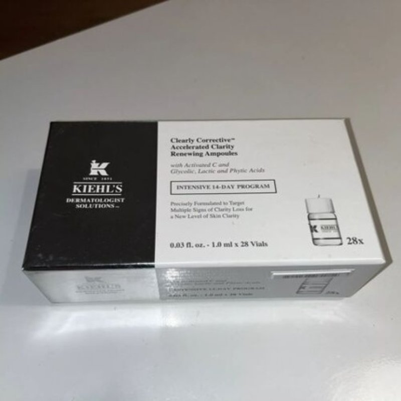 Kiehl's Clearly Corrective Accelerated Clarity Renewing Ampoules 28x1ml - Pack of 28
