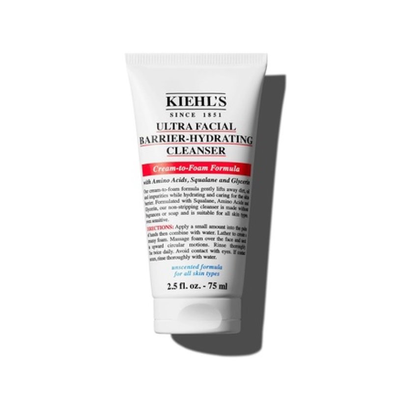 Kiehl's Ultra Facial Barrier Hydrating Cleanser Cream-To-Foam Non-Stripping