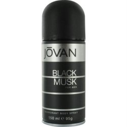 Jovan Black Musk Deodorant Spray 5.1oz 150ml