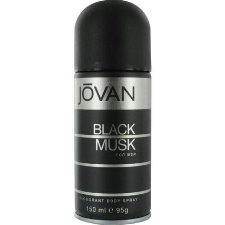 Jovan Black Musk Deodorant Spray 5.1oz 150ml
