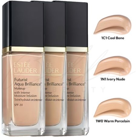Estee Lauder Futurist Aqua Brilliance SPF 20 Makeup Foundation 30ml