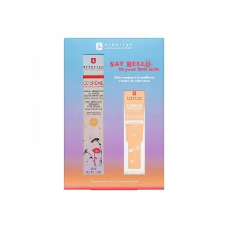 Erborian Erborian Cc Red Correct Set 2 Pieces - 45ml