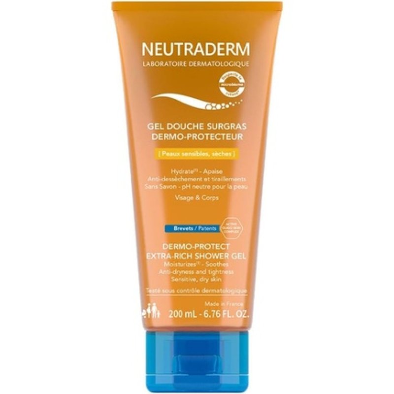 Neutraderm Extra-Rich Shower Gel Dermo-Protect 200ml