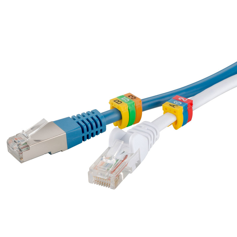 Goobay Clips pour câble 6 mm (0-9)