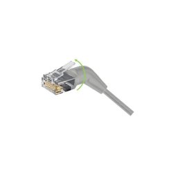 360 Degree Cat6A RJ45 Patch cable U/FTP grey - 2m