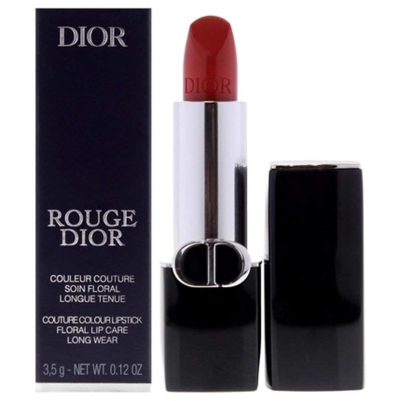 Christian Dior Rouge Dior Couture Satin Lipstick 556 Aimee for Women 0.12 oz - Refillable