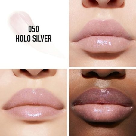 Dior Addict Lip Maximizer Plumping Gloss 050 Holographic Silver 0.2 Oz 6 Ml