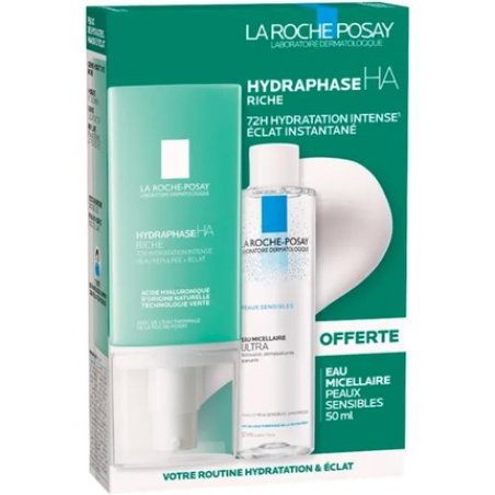 La Roche-Posay Hydraphase HA Rich 50ml with Micellar Water for Sensitive Skin