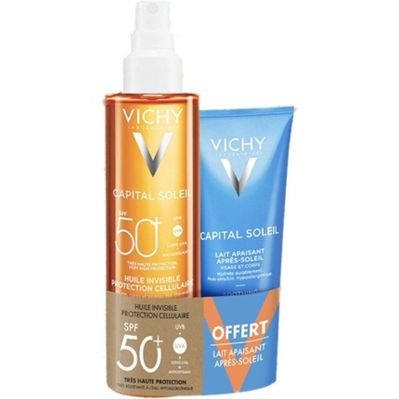 Vichy Capital Soleil Invisible Cellular Protection Oil SPF 50 200ml