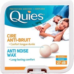 Caswell-Massey Boules Quies Natural Beeswax and Cotton Ear Plugs