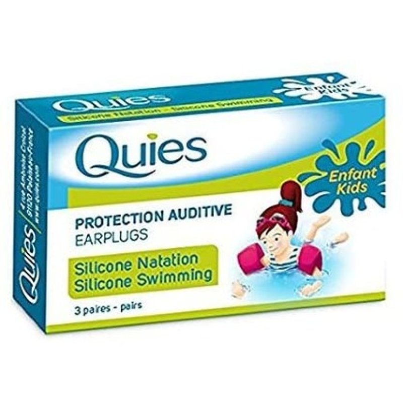 Quies Pair of Silicon Earplugs for Hearing Protection - Pack of 3