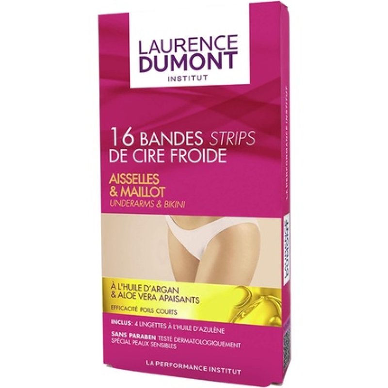 Laurence Dumont Cold Wax Strips for Underarm and Bikini