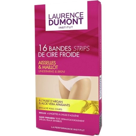 Laurence Dumont Cold Wax Strips for Underarm and Bikini