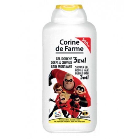 Corine de Farme 01546058 gel douche et nettoyant pour le corps 500 ml Garçon Corps et cheveux