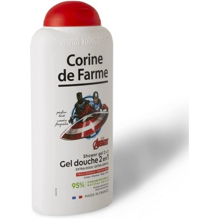 Corine de Farme Extra-Doux Avengers Shower Gel 2-in-1 Body and Hair Wash for Kids 300ml