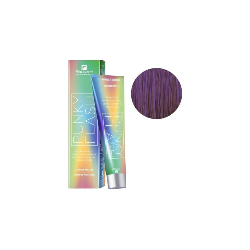 Fauvert Punky Flash Violet Hair Color - 100ml