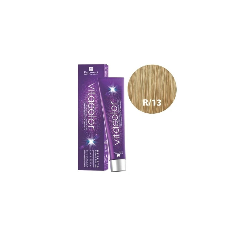 Fauvert Vitacolor Gloss Tone On Tone Hair Color R/13 Beige - 100ml