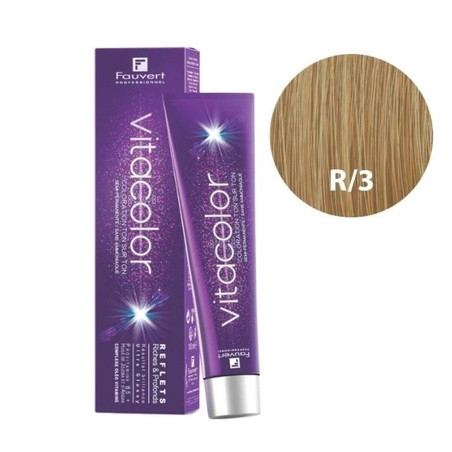 Fauvert Vitacolor Gloss Tone On Tone Coloration R/3 Golden - 100ml