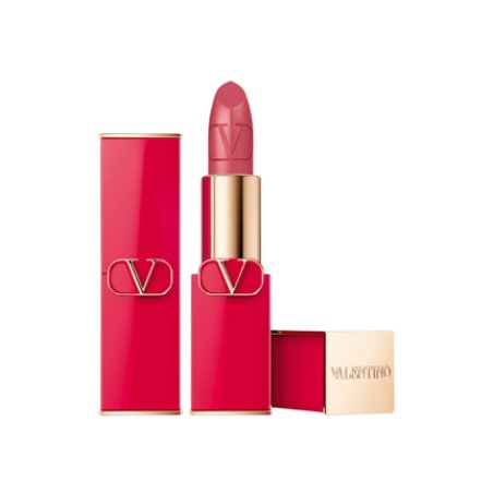 Valentino Rosso Satin Finish Cream Lipstick 104r Refillable - 35 Grams