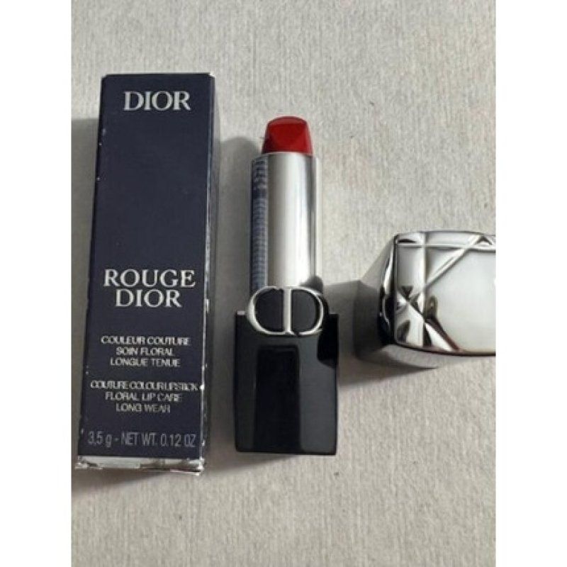 Dior Rouge Dior Velvet Color Lipstick Long Wear 849 ROUGE CINEMA Satin Brand New in Packaging