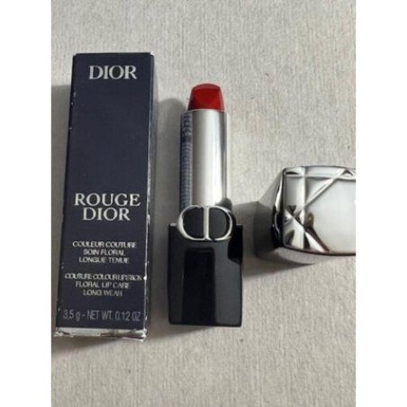 Dior Rouge Dior Velvet Color Lipstick Long Wear 849 ROUGE CINEMA Satin Brand New in Packaging
