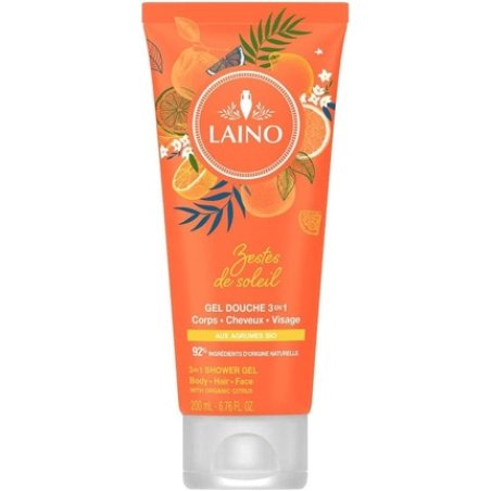 Laino Moisturising 3 in 1 Shower Gel Citrus 200ml