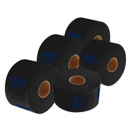 Car Jacques Seban Set Of 5 Rolls Of 100 Black Crepe Paper