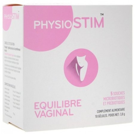 Laboratoire Immubio Physiostim Vaginal Balance 10 Capsules