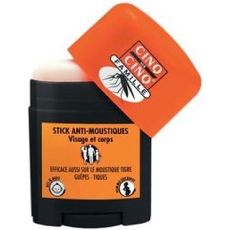 Cinq Sur Cinq Family Anti-Mosquito Stick for Face and Body 20ml