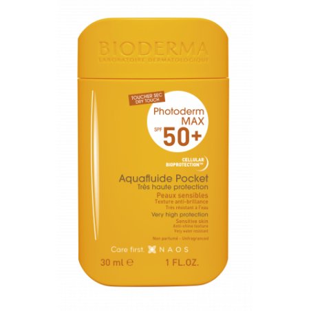 Bioderma Photoderm MAX Aquafluide Pocket SPF 50 Sunscreen cream Face Adults