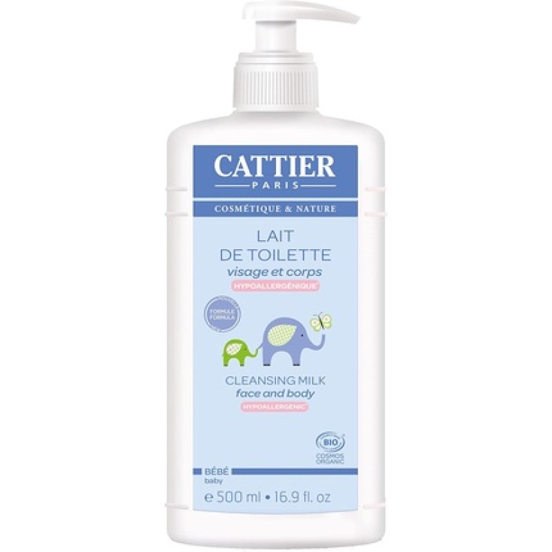 Cattier Baby Hypoallergenic Cleansing Baby Milk 500ml