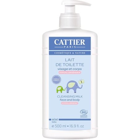 Cattier Baby Hypoallergenic Cleansing Baby Milk 500ml