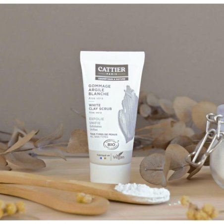 Cattier Organic White Clay Scrub 30ml