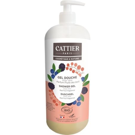 Cattier Shower Gel Without Sulfate Forest Fruits Fragrance 1L