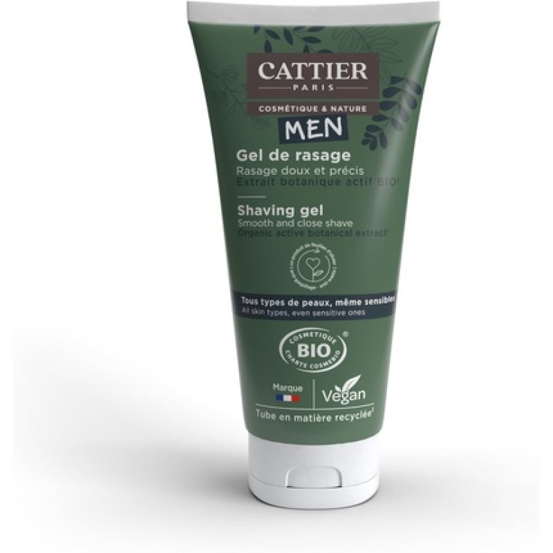 Cattier Men Organic Shaving Gel 150ml