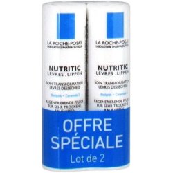 La Roche-Posay Nutritic Lips 4.7ml - Pack of 2