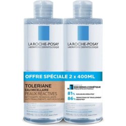 La Roche-Posay Micellar Water Ultra for Reactive Skin 400ml - Pack of 2