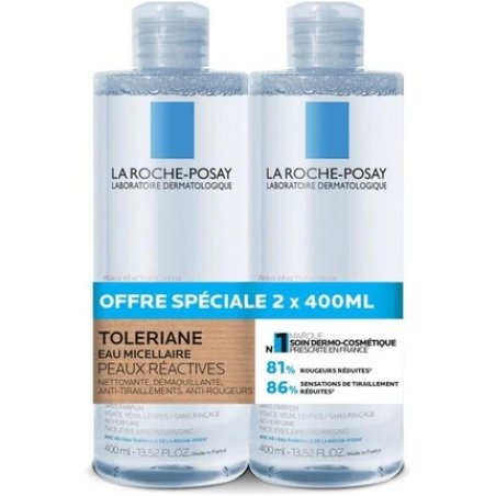La Roche-Posay Micellar Water Ultra for Reactive Skin 400ml - Pack of 2