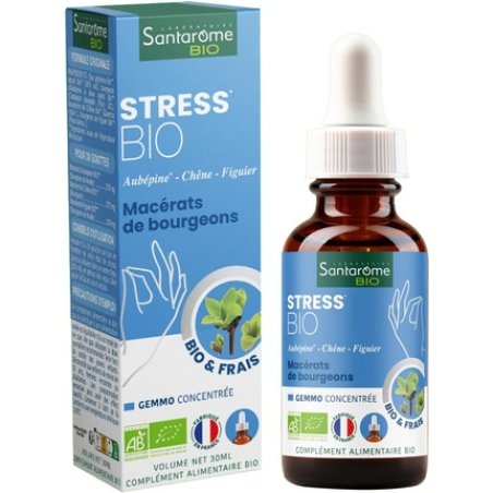 Santarome Bio Organic Stress Bud Macerate Anti-Stress Food Supplement